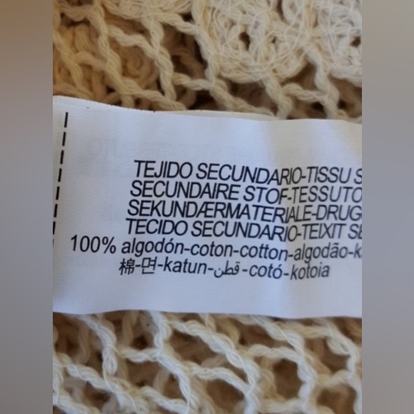 🆕️ Zara Crochet Midi Dress - Size XS - Picture 6 of 9